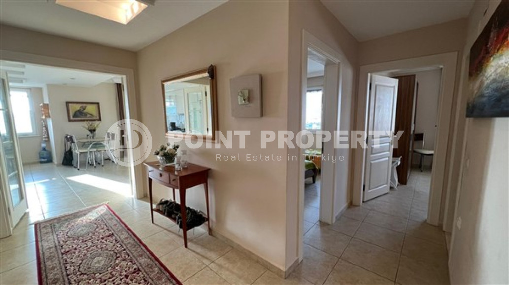 Меблированный пентхаус 4+1, 200м² с личной сауной в центре района Тосмур, Аланья, 250м от моря-id-2378-фото-15