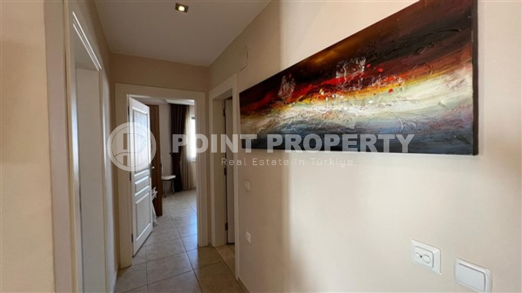 Меблированный пентхаус 4+1, 200м² с личной сауной в центре района Тосмур, Аланья, 250м от моря-id-2378-фото-16