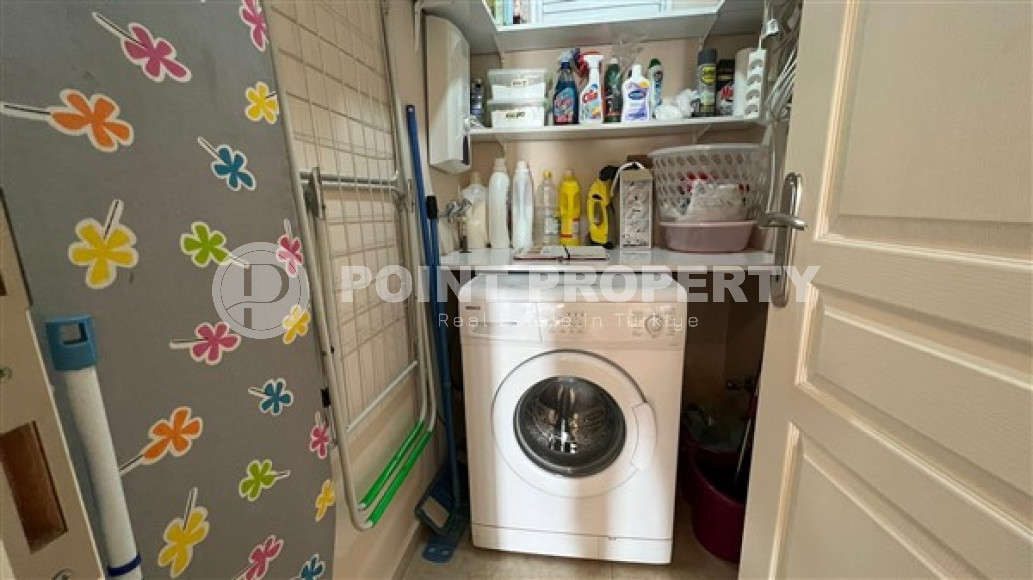 Меблированный пентхаус 4+1, 200м² с личной сауной в центре района Тосмур, Аланья, 250м от моря-id-2378-фото-17