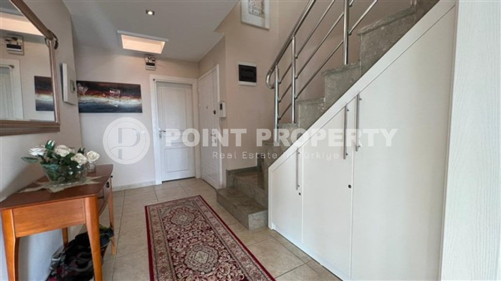 Меблированный пентхаус 4+1, 200м² с личной сауной в центре района Тосмур, Аланья, 250м от моря-id-2378-фото-19