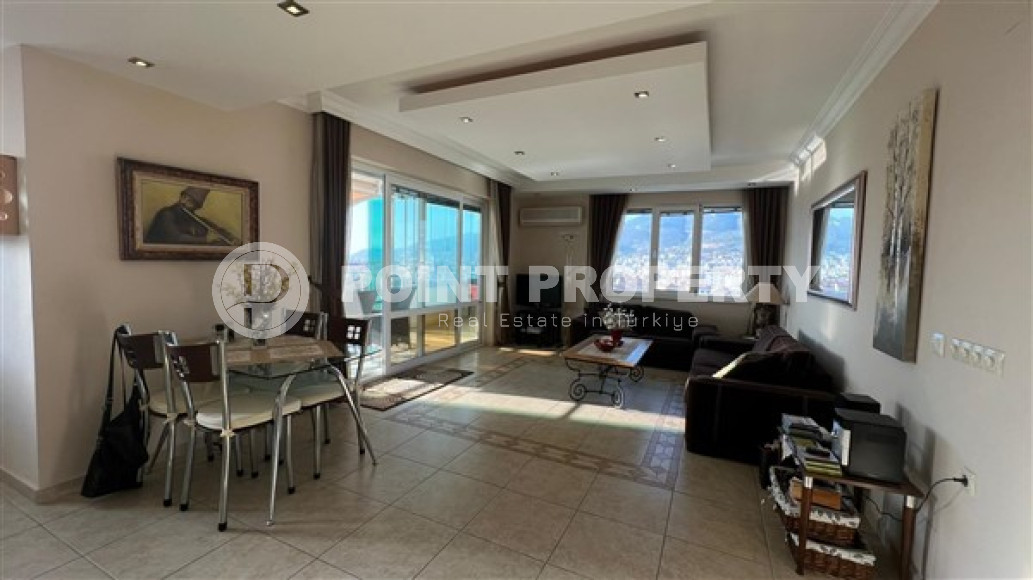 Меблированный пентхаус 4+1, 200м² с личной сауной в центре района Тосмур, Аланья, 250м от моря-id-2378-фото-20