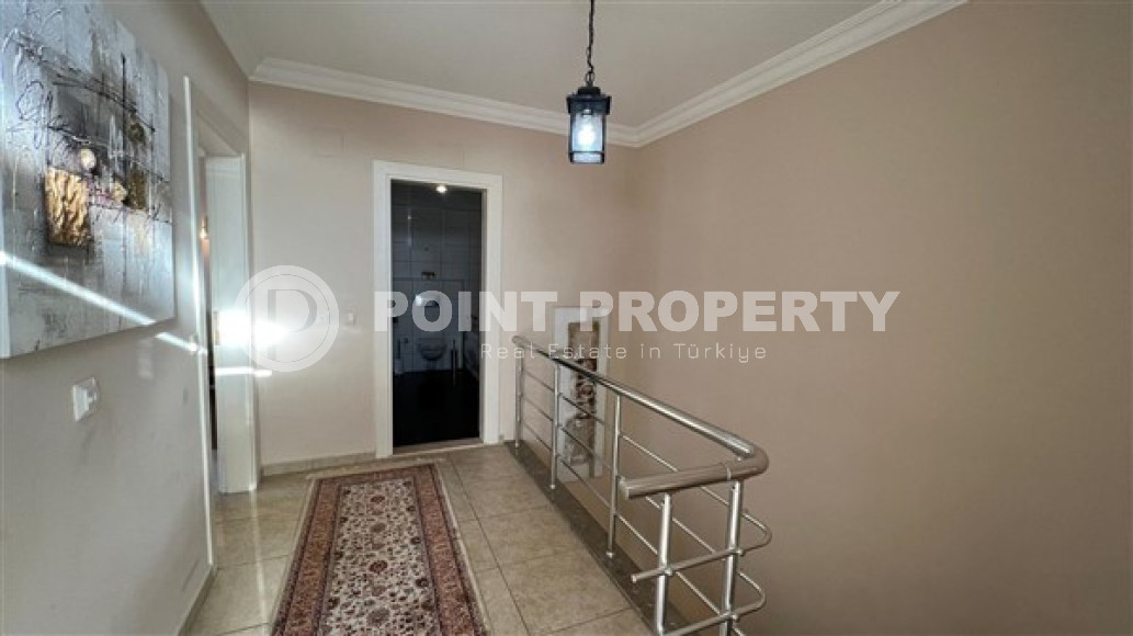 Меблированный пентхаус 4+1, 200м² с личной сауной в центре района Тосмур, Аланья, 250м от моря-id-2378-фото-32