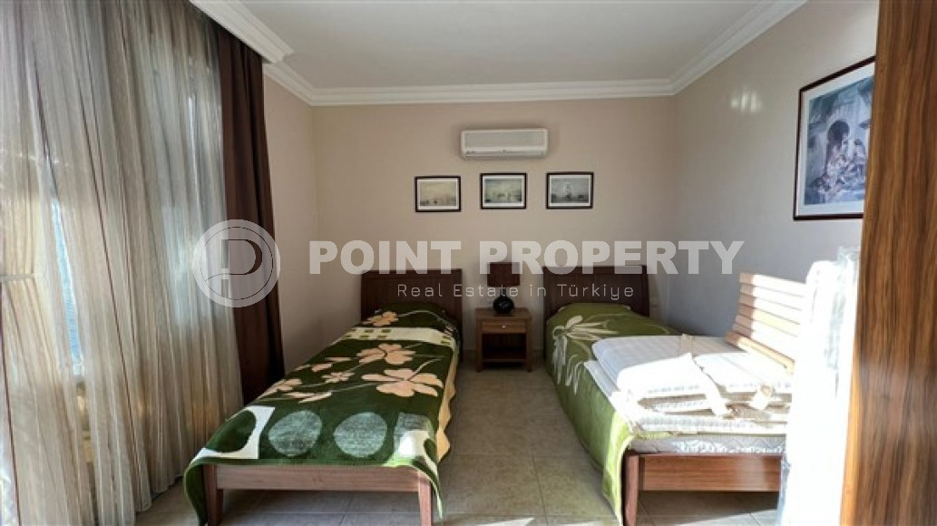 Меблированный пентхаус 4+1, 200м² с личной сауной в центре района Тосмур, Аланья, 250м от моря-id-2378-фото-37