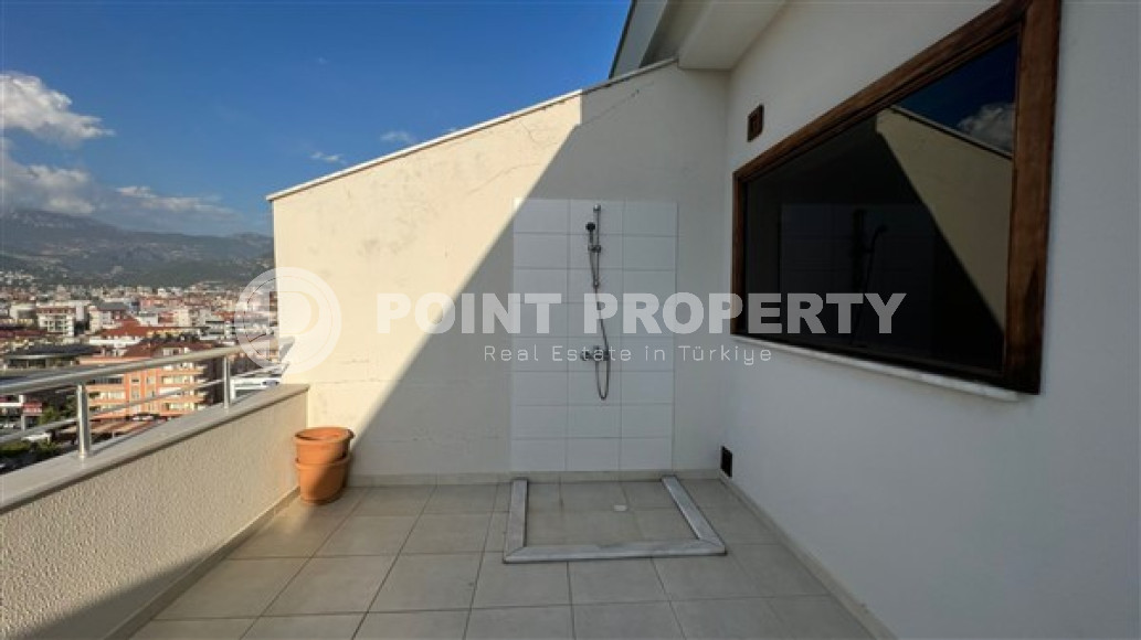 Меблированный пентхаус 4+1, 200м² с личной сауной в центре района Тосмур, Аланья, 250м от моря-id-2378-фото-45