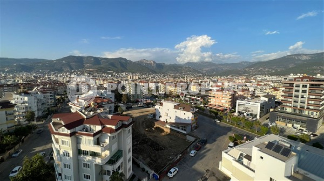 Меблированный пентхаус 4+1, 200м² с личной сауной в центре района Тосмур, Аланья, 250м от моря-id-2378-фото-48