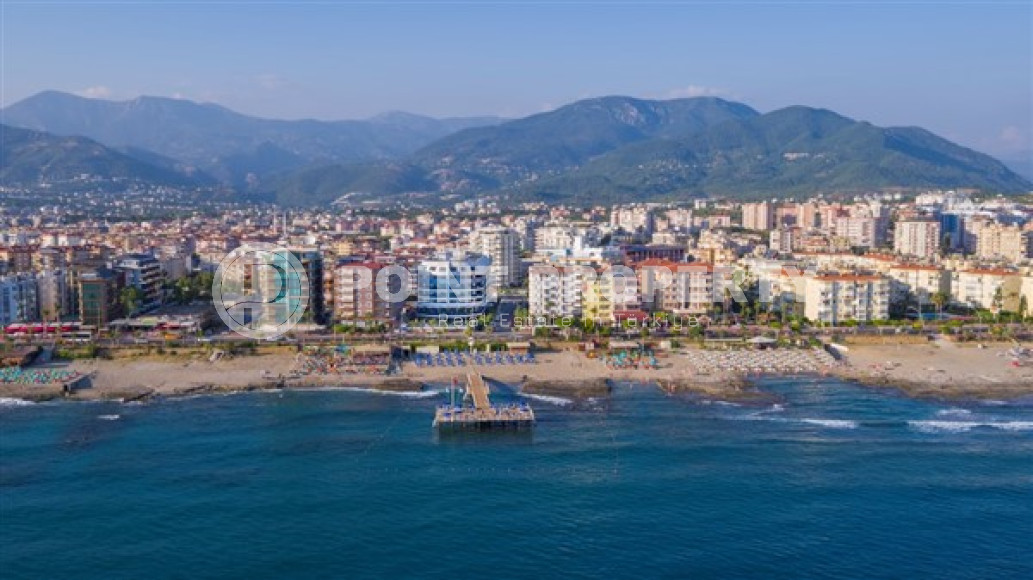 Меблированный пентхаус 4+1, 200м² с личной сауной в центре района Тосмур, Аланья, 250м от моря-id-2378-фото-50