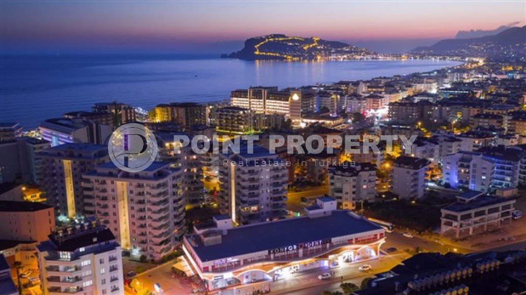 Меблированный пентхаус 4+1, 200м² с личной сауной в центре района Тосмур, Аланья, 250м от моря-id-2378-фото-51