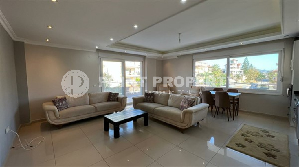 Уютная двухкомнатная квартира, 110м² в комплексе с бассейном, у моря, в районе Алании - Кестель-id-2379-фото-7