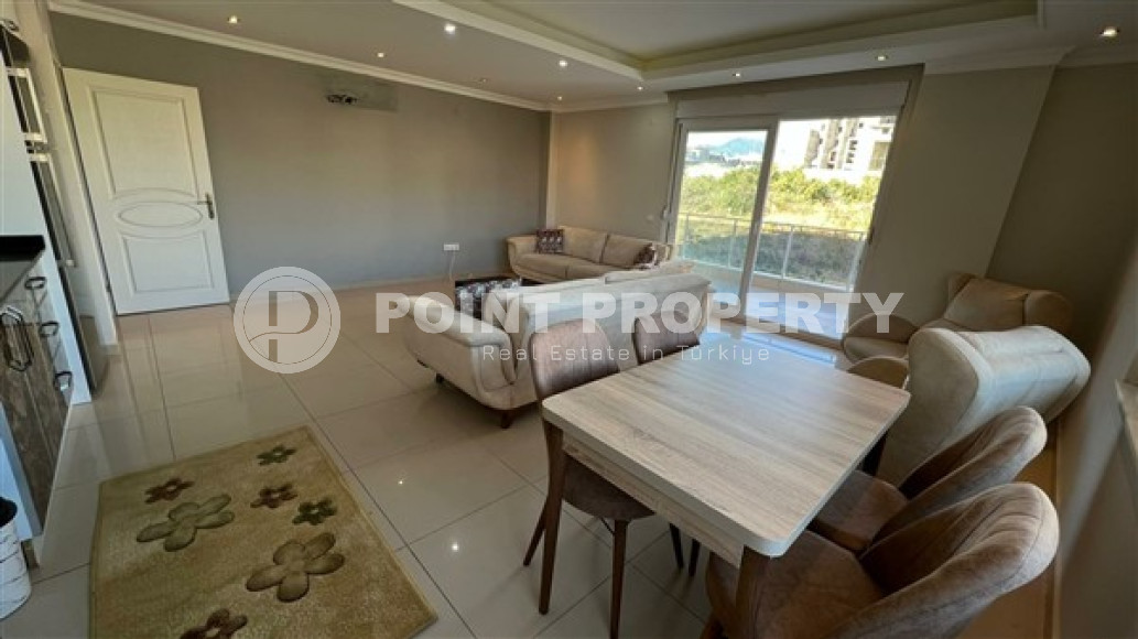 Уютная двухкомнатная квартира, 110м² в комплексе с бассейном, у моря, в районе Алании - Кестель-id-2379-фото-8