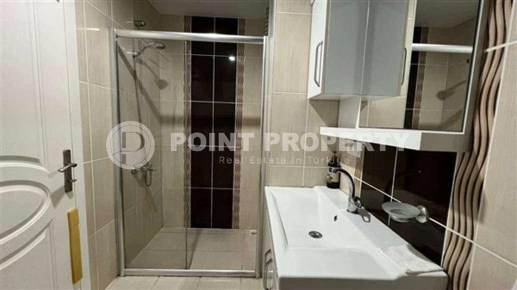 Уютная двухкомнатная квартира, 110м² в комплексе с бассейном, у моря, в районе Алании - Кестель-id-2379-фото-14