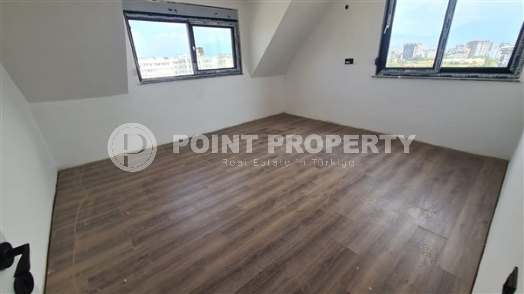 Three bedroom penthouse, 120m², in a residence in the final stage of construction in the Gazipasa area-id-2380-photo-16