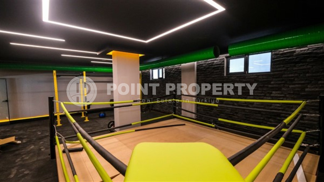 Меблированная двухкомнатная квартира, 65м², в новом элитном комплексе в Махмутларе, 650м до моря-id-2381-фото-19