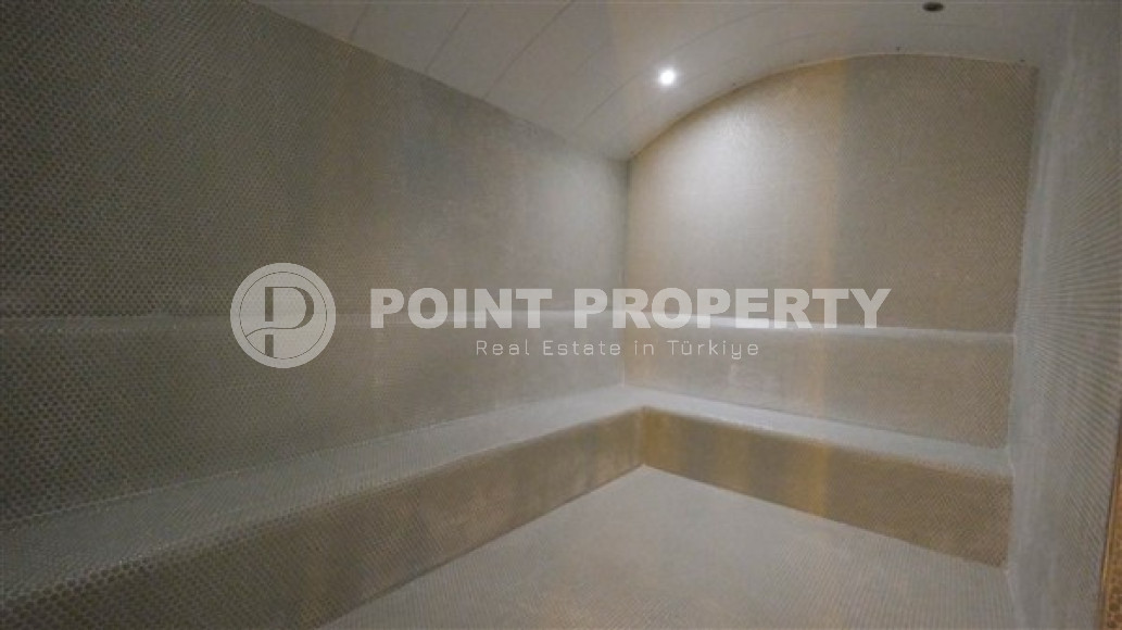 Меблированная двухкомнатная квартира, 65м², в новом элитном комплексе в Махмутларе, 650м до моря-id-2381-фото-22