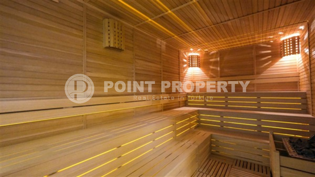 Меблированная двухкомнатная квартира, 65м², в новом элитном комплексе в Махмутларе, 650м до моря-id-2381-фото-26