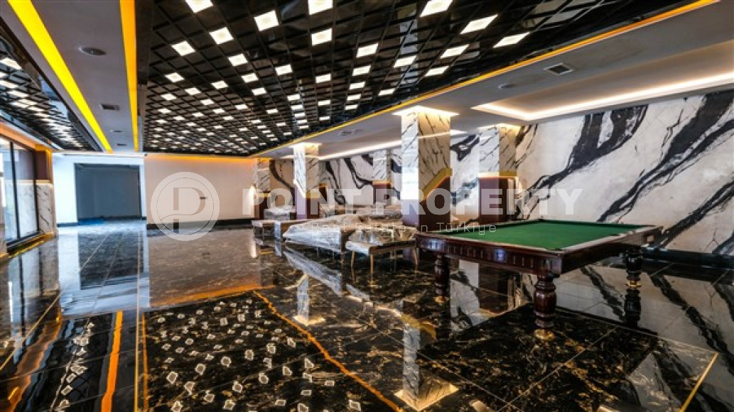 Меблированная двухкомнатная квартира, 65м², в новом элитном комплексе в Махмутларе, 650м до моря-id-2381-фото-27