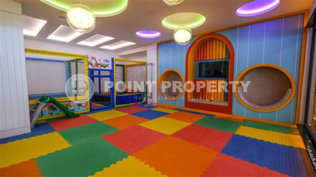 Меблированная двухкомнатная квартира, 65м², в новом элитном комплексе в Махмутларе, 650м до моря-id-2381-фото-28