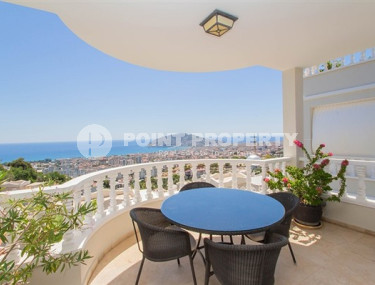 Двухуровневые апартаменты с двумя спальнями, 170м², в уютном комплексе в Джикджилли, Алания-id-2382-фото-1