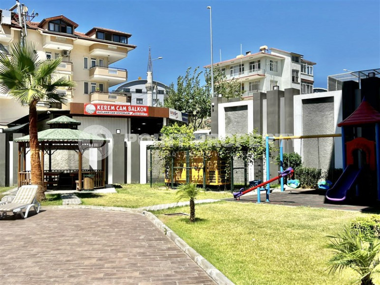 Cozy two-room apartment 1+1 with an area of 52 m2 in a modern residential complex with a private pool in Oba, Alanya-id-1202-photo-15