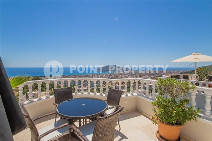 Двухуровневые апартаменты с двумя спальнями, 170м², в уютном комплексе в Джикджилли, Алания-id-2382-фото-15