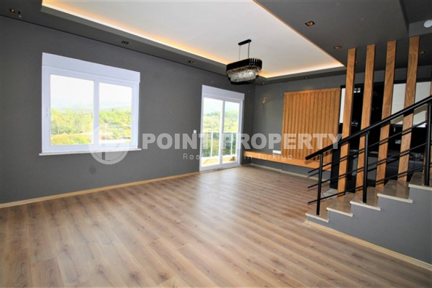 Апартаменты с двумя балконами и одной террасой, 95м2 в новом комплексе в районе Демирташ, Алания-id-2385-фото-2