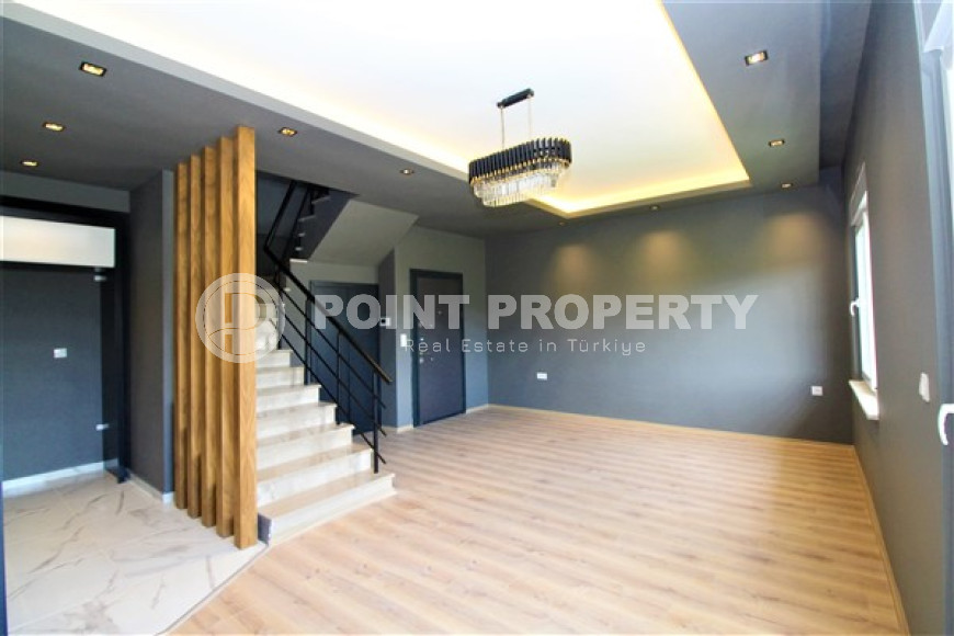 Апартаменты с двумя балконами и одной террасой, 95м2 в новом комплексе в районе Демирташ, Алания-id-2385-фото-6