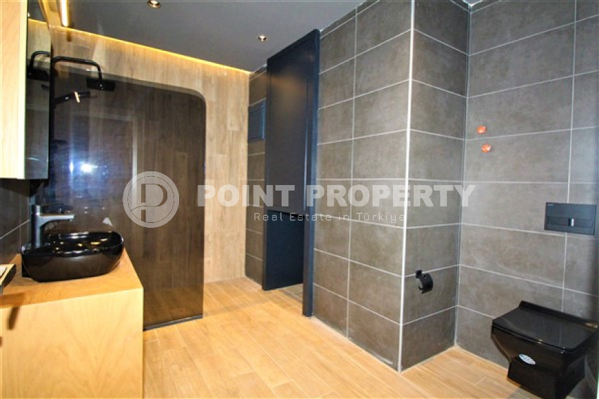 Апартаменты с двумя балконами и одной террасой, 95м2 в новом комплексе в районе Демирташ, Алания-id-2385-фото-12