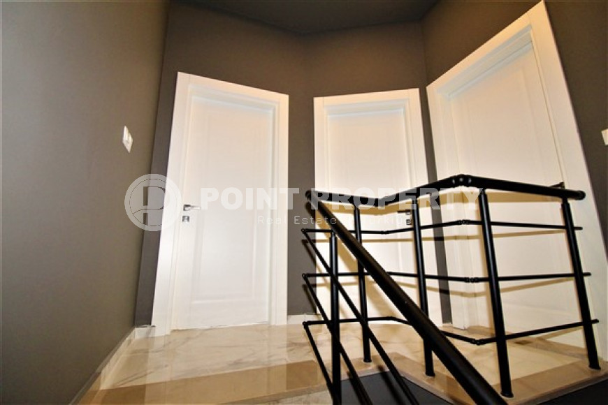 Апартаменты с двумя балконами и одной террасой, 95м2 в новом комплексе в районе Демирташ, Алания-id-2385-фото-15