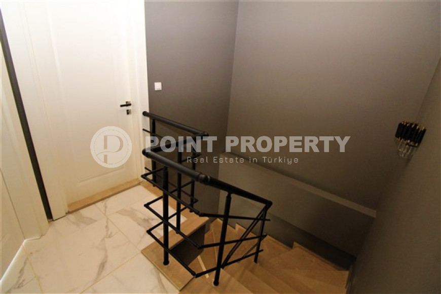 Апартаменты с двумя балконами и одной террасой, 95м2 в новом комплексе в районе Демирташ, Алания-id-2385-фото-16