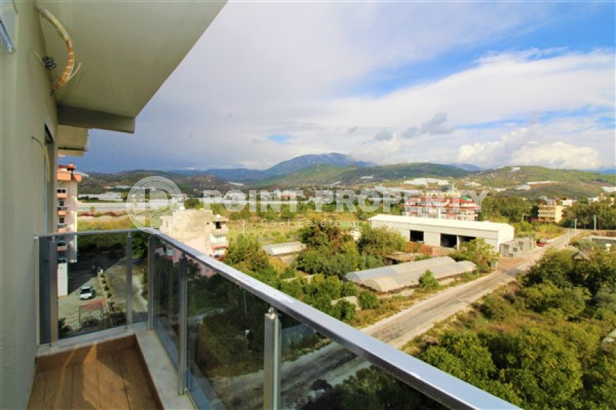 Апартаменты с двумя балконами и одной террасой, 95м2 в новом комплексе в районе Демирташ, Алания-id-2385-фото-17