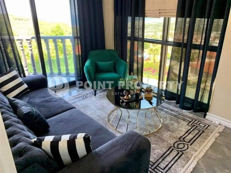 Двухэтажная вилла с видом на море 4+1, 300 м2, в районе Каргыджак, Аланья-id-2386-фото-4