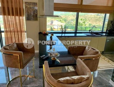 Двухэтажная вилла с видом на море 4+1, 300 м2, в районе Каргыджак, Аланья-id-2386-фото-5