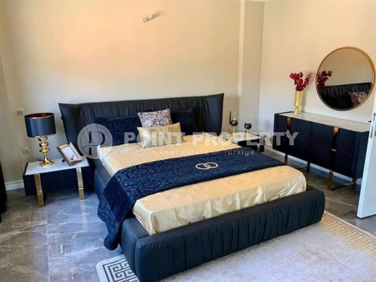 Двухэтажная вилла с видом на море 4+1, 300 м2, в районе Каргыджак, Аланья-id-2386-фото-8