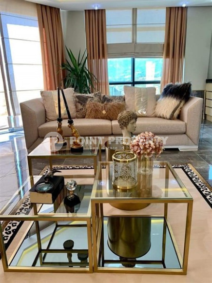 Двухэтажная вилла с видом на море 4+1, 300 м2, в районе Каргыджак, Аланья-id-2386-фото-9