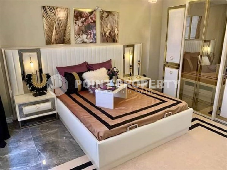 Двухэтажная вилла с видом на море 4+1, 300 м2, в районе Каргыджак, Аланья-id-2386-фото-10