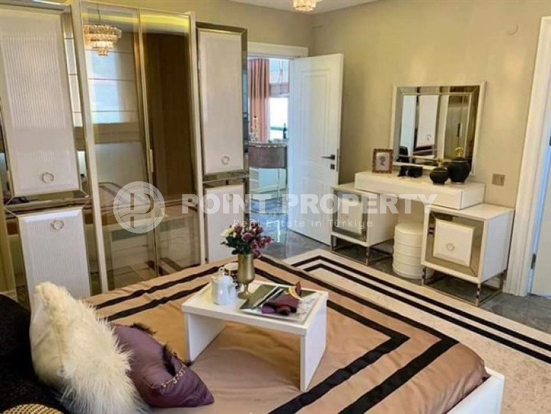 Двухэтажная вилла с видом на море 4+1, 300 м2, в районе Каргыджак, Аланья-id-2386-фото-12