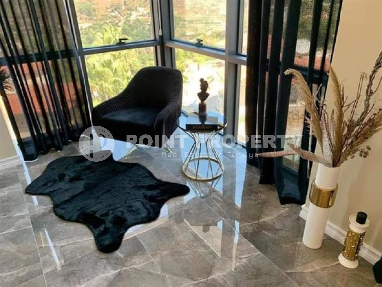 Двухэтажная вилла с видом на море 4+1, 300 м2, в районе Каргыджак, Аланья-id-2386-фото-19