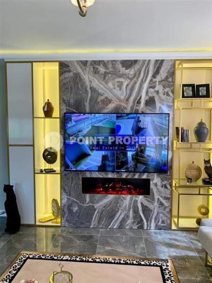 Двухэтажная вилла с видом на море 4+1, 300 м2, в районе Каргыджак, Аланья-id-2386-фото-21