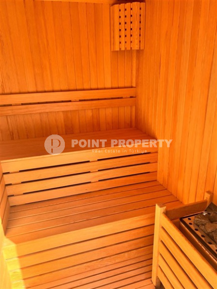 Роскошная, двухэтажная вилла 3+1, площадью 200 м2 с потрясающими видами на море, район Динек, Алания-id-2387-фото-19