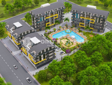 Инвестиционный проект комплекса премиум класса в районе Алании –Оба с беспроцентной рассрочкой-id-2389-фото-2