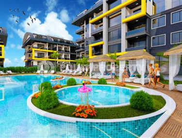 Инвестиционный проект комплекса премиум класса в районе Алании –Оба с беспроцентной рассрочкой-id-2389-фото-4