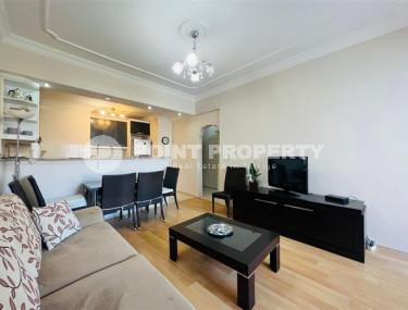 Furnished apartment 1+1, area 60 m², 50 m from the Mediterranean coast in Güller Pinari, Alanya-id-2391-photo-1