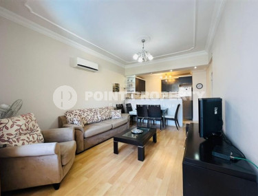 Меблированная квартира 1+1, площадью 60 м²в, в 50 м от побережья Средиземного моря в районе Гюллер Пинари, Алания-id-2391-фото-3