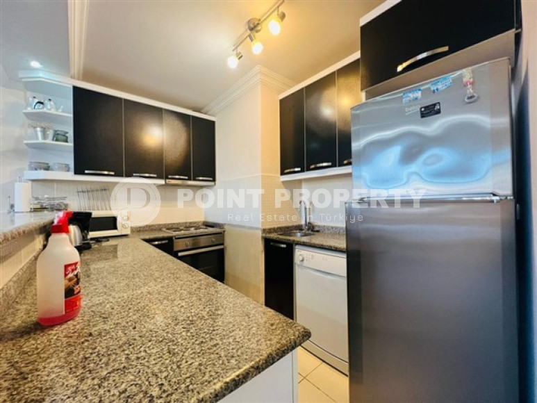 Furnished apartment 1+1, area 60 m², 50 m from the Mediterranean coast in Güller Pinari, Alanya-id-2391-photo-5