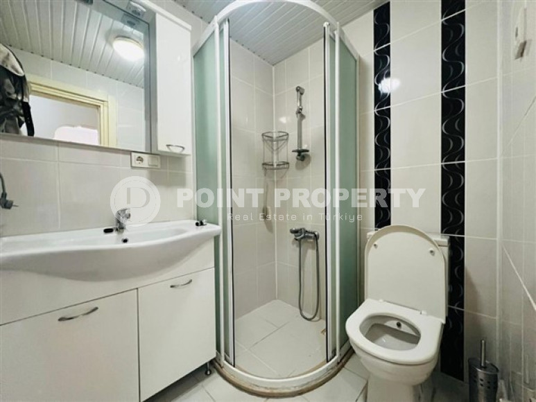 Furnished apartment 1+1, area 60 m², 50 m from the Mediterranean coast in Güller Pinari, Alanya-id-2391-photo-9