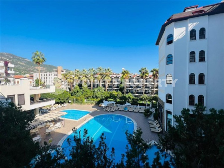 Furnished apartment 1+1, area 60 m², 50 m from the Mediterranean coast in Güller Pinari, Alanya-id-2391-photo-11