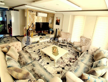 Превосходная, двухэтажная вилла 3+1 с личным бассейном и джакузи, площадью 230 м2, в горном районе Бекташ, Алания-id-2393-фото-2