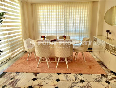 Превосходная, двухэтажная вилла 3+1 с личным бассейном и джакузи, площадью 230 м2, в горном районе Бекташ, Алания-id-2393-фото-3