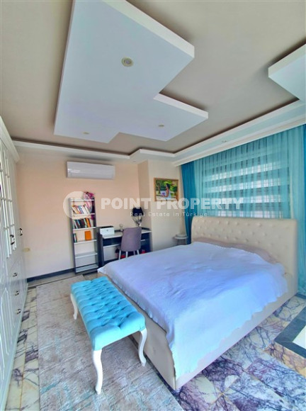 Превосходная, двухэтажная вилла 3+1 с личным бассейном и джакузи, площадью 230 м2, в горном районе Бекташ, Алания-id-2393-фото-8