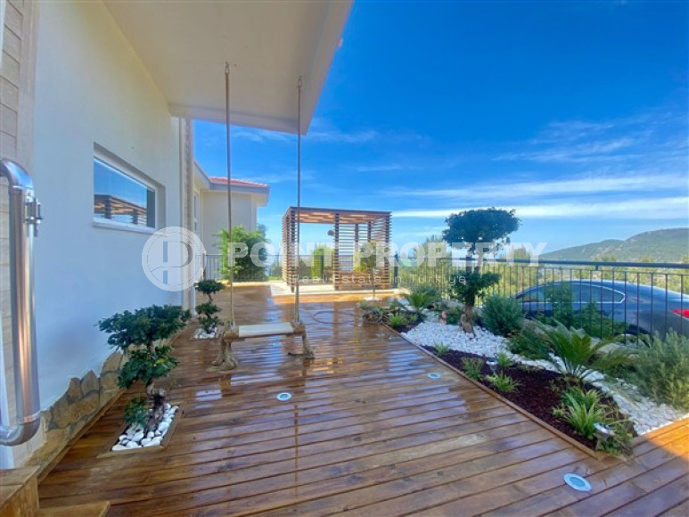 Превосходная, двухэтажная вилла 3+1 с личным бассейном и джакузи, площадью 230 м2, в горном районе Бекташ, Алания-id-2393-фото-15