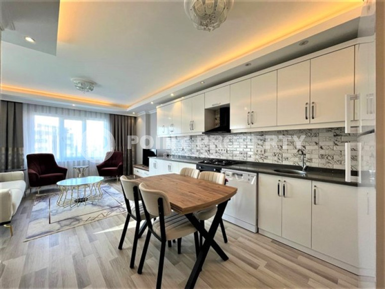 Уютная трехкомнатная квартира 2+1 95м2 под гражданство, в самом большом районе Алании – Махмутлар-id-2399-фото-4